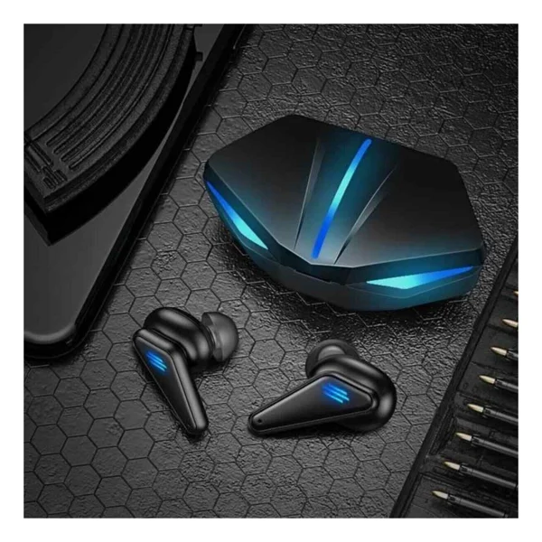 Imextech K-55 Oyuncu Kulaklığı Gaming Işıklı Kulakiçi Yeni Nesil Çift - Görsel 4