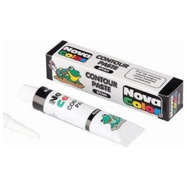 Nova Color Contour Paste (Cam Kontürü) SİYAH - Görsel 2