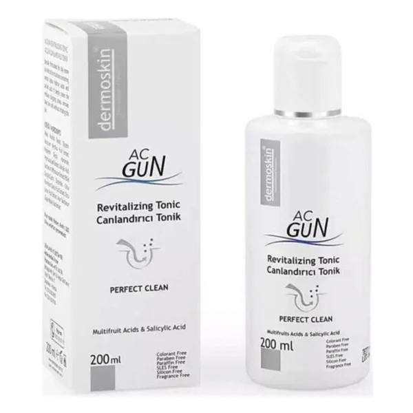 Dermoskin Acnegun 200 ml Canlandırıcı Tonik - Görsel 4