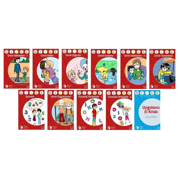 Önel Yayıncılık Dizge 5-6 Yaş Zeka Geliştirici Eğitim Seti (11 KİTAPÇIK KONTROL ARACI) Işitsel Dik - Görsel 2