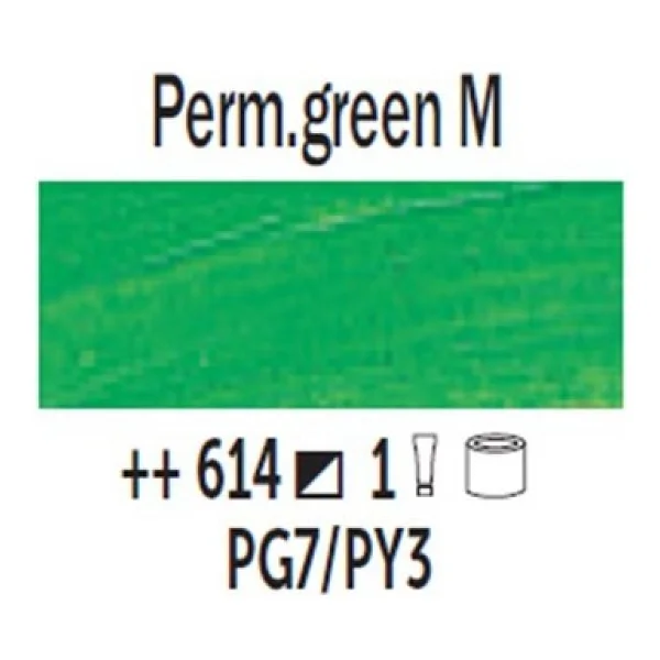 Talens Van Gogh 200 ml 614 Permanent Green Medium Yağlı Boya - Görsel 2