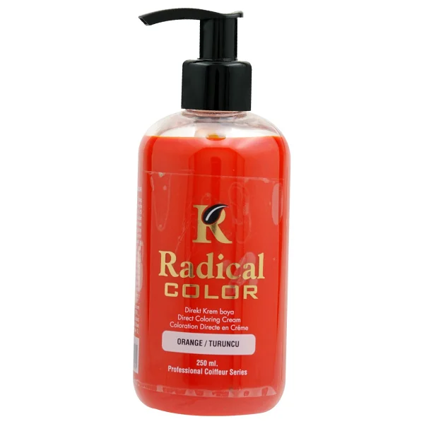 Radical Color Su Bazlı Saç Boyası 250 ml Turuncu - Görsel 3