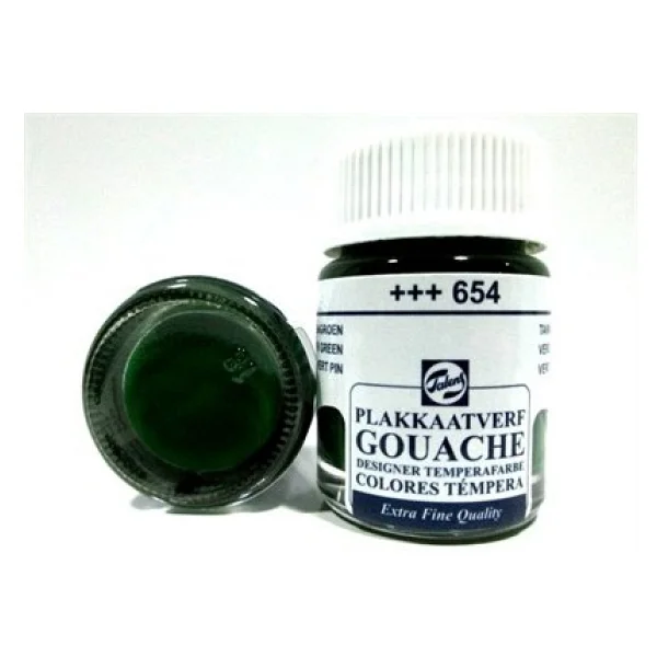 Talens 16 ml Guaj Boya 654 Firgreen - Görsel 2