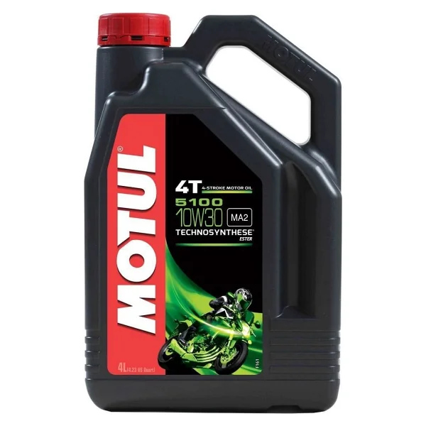 Motul 5100 10W-30 4T 4 lt Motosiklet Yağı - Görsel 3