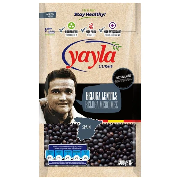 Yayla Gurme Beluga Mercimek 500 gr - Görsel 4