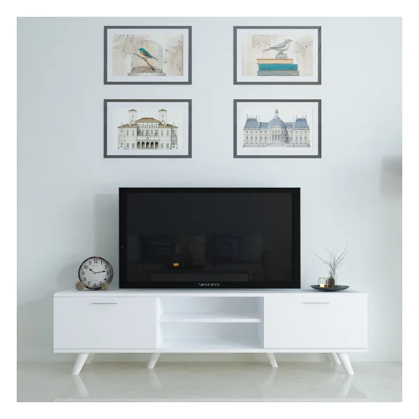 Moonlife Istanbul Tv Ünitesi Beyaz - Görsel 7