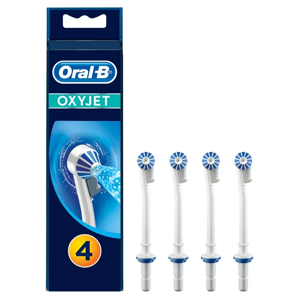 Oral-B Oxyjet Ağız Duşu Yedek Başlık Seti 4'lü Ultra Yumuşak Kıllar ile Diş Eti Dostu - Görsel 9