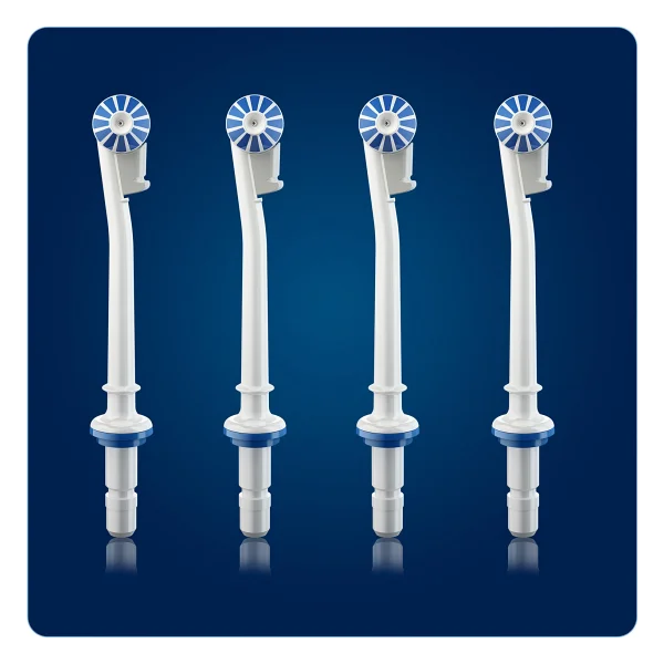 Oral-B Oxyjet Ağız Duşu Yedek Başlık Seti 4'lü Ultra Yumuşak Kıllar ile Diş Eti Dostu - Görsel 3