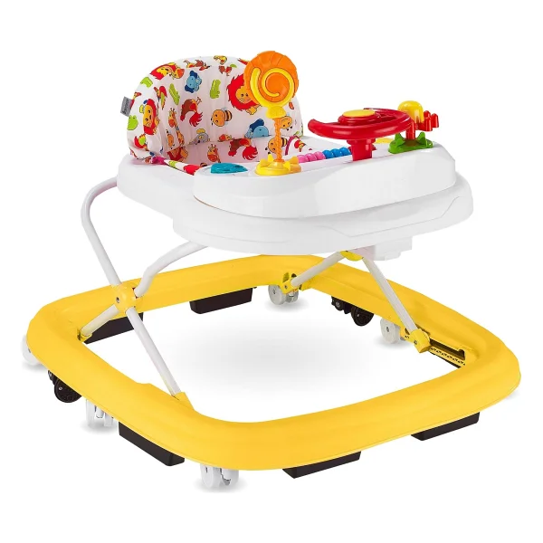 Babyhope 217 Lüks Oyuncaklı Yürüteç Pembe - Görsel 6