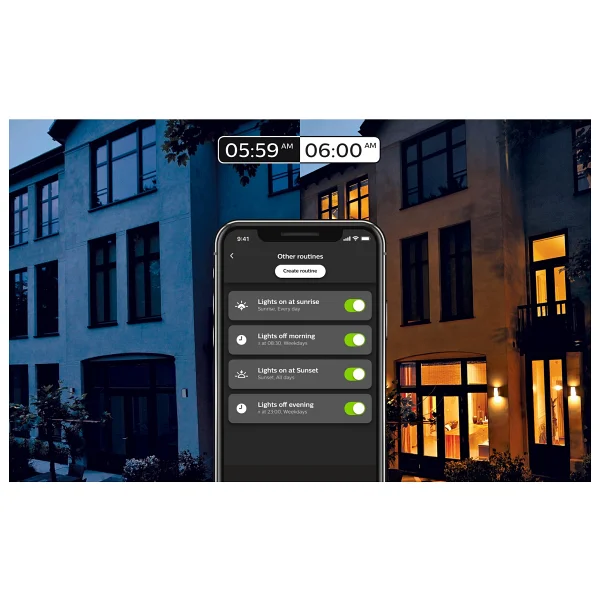 Philips Hue 1100 Renkli Ambiyans 11 W-75 W E27 3'lü Akıllı LED Ampul + Dimmer Anahtar + Bridge Başlangıç Seti - Görsel 4