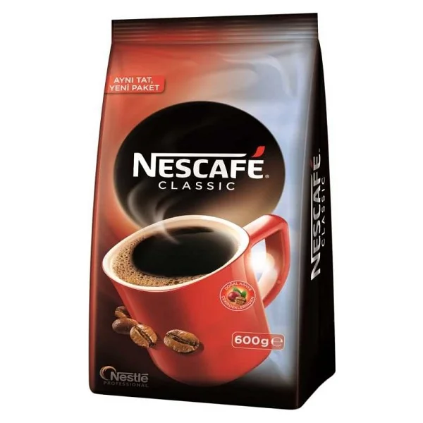 Nescafe Classic Granül Kahve 600 gr Eko Paket - Görsel 9