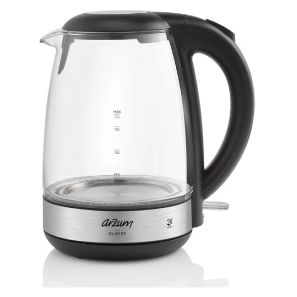 Arzum AR3071 Glassy 2200 W 1.7 lt Cam Kettle - Görsel 7