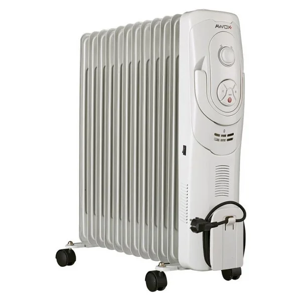 Awox 12F Dilim Plus Fanlı 2900 W Gri Yağlı Radyatör - Görsel 2