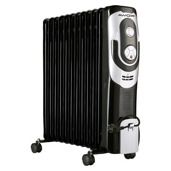 Awox 12F Dilim Plus Fanlı 2900 W Gri Yağlı Radyatör - Görsel 3