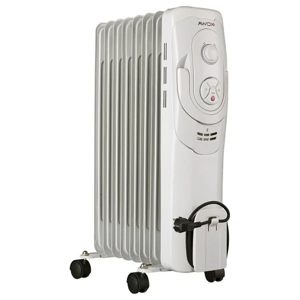 Awox Dilimfit Plus 8F 2400 W 8 Dilim Fanlı Yağlı Radyatör - Görsel 2