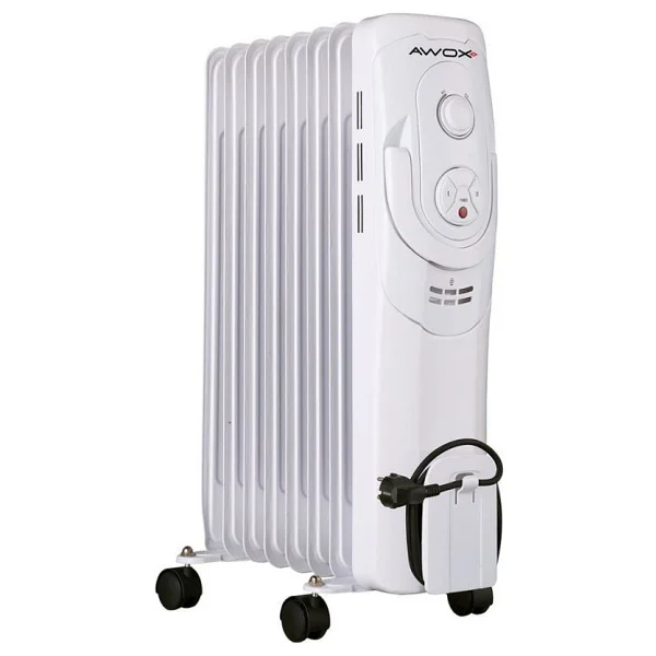 Awox Dilimfit Plus 8F 2400 W 8 Dilim Fanlı Yağlı Radyatör - Görsel 4