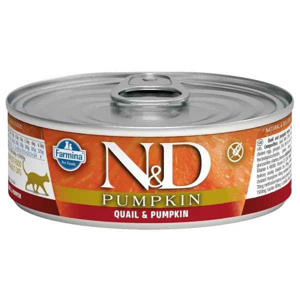 N&D Pumpkın Tahılsız 80 gr 12'li Yetişkin Yaş Kedi Maması - Görsel 2