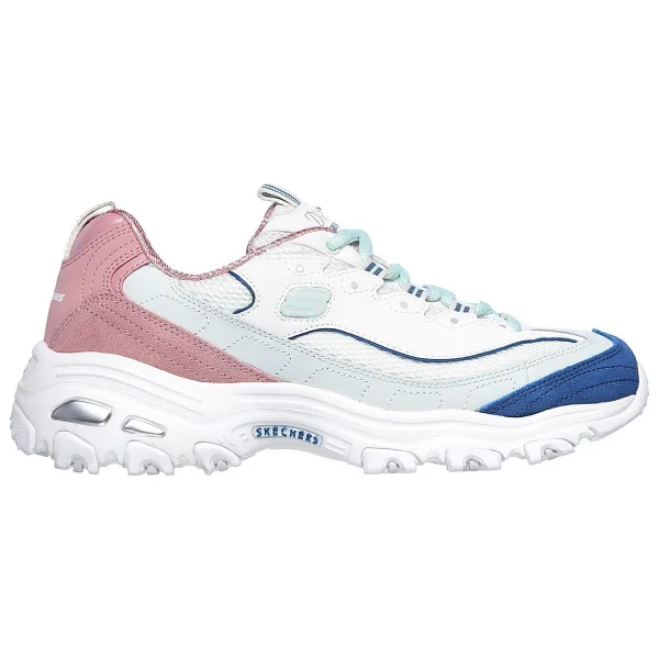 Skechers D'lites Summer Jasmine 13167 NTPK Pembe-Gri Kadın Spor Ayakkabı - Görsel 6