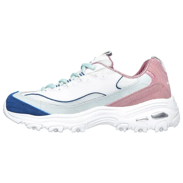 Skechers D'lites Summer Jasmine 13167 NTPK Pembe-Gri Kadın Spor Ayakkabı - Görsel 2