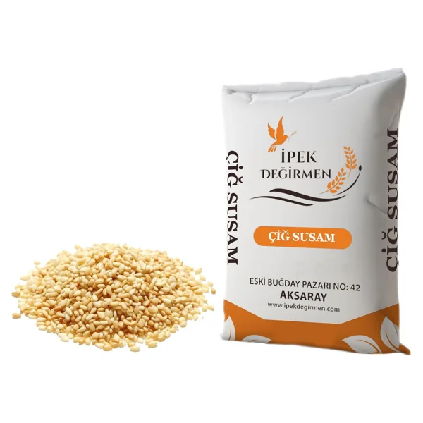 İpek Değirmen Baharat Çeşni Çiğ Susam Kurabiye Simite İdeal 1 KG - Görsel 3