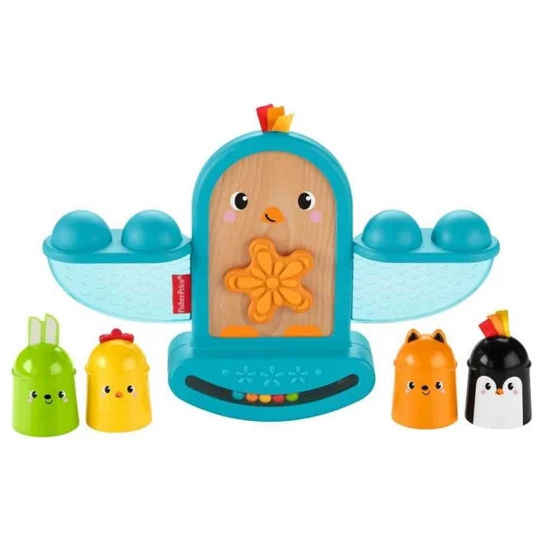 Fisher Price Eğlenceli Kuş Denge Oyuncağı GJW26 - Görsel 3