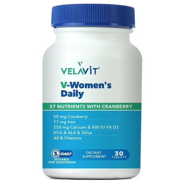 Velavit V-Womens Daily 30 Tablet - Görsel 5