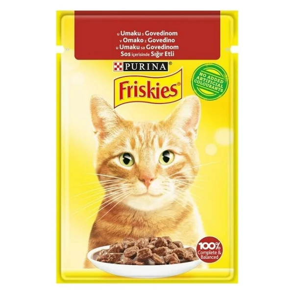 Friskies Sığır Etli 85 gr Yetişkin Kedi Yaş Maması - Görsel 2