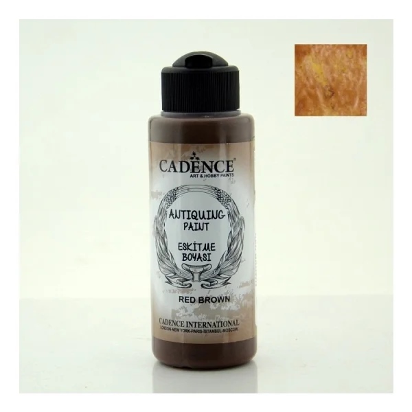 Cadence Eskitme Boyası 120ML(CC) 301 Kızıl - Görsel 2