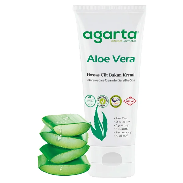 Agarta Doğal Aloe Vera Nemlendirici Cilt Kremi 75 ml - Görsel 6