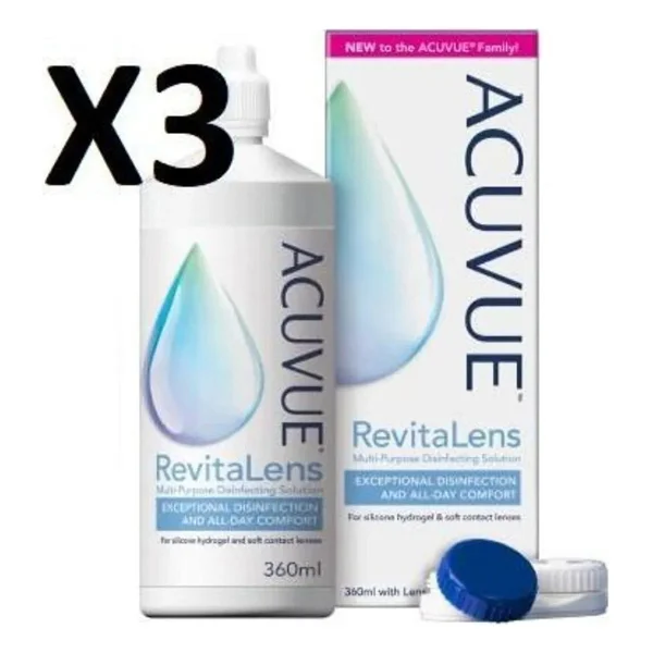 Acuvue Revitalens 360 ml 3 Adet Lens Solüsyon - Görsel 6