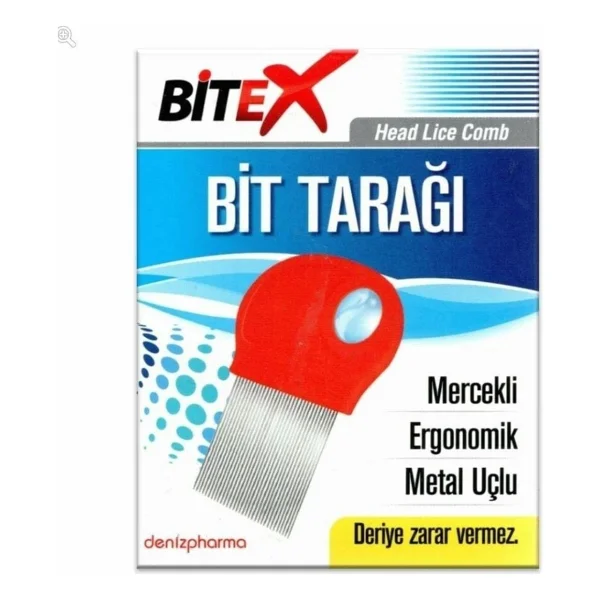 Bitex Bit Tarağı Metal Mercekli 8699956001203 - Görsel 2