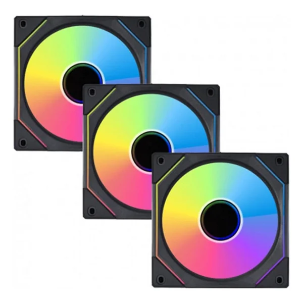 Lian Li Uni Fan SL-Infinity Siyah 120 mm 3'lü ARGB Kasa Fanı - Görsel 2