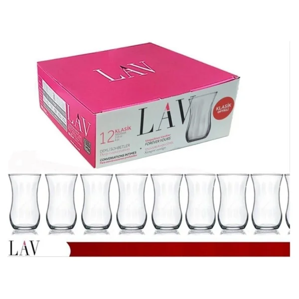 Lav 12 Klasik Çay Bardağı - Görsel 2