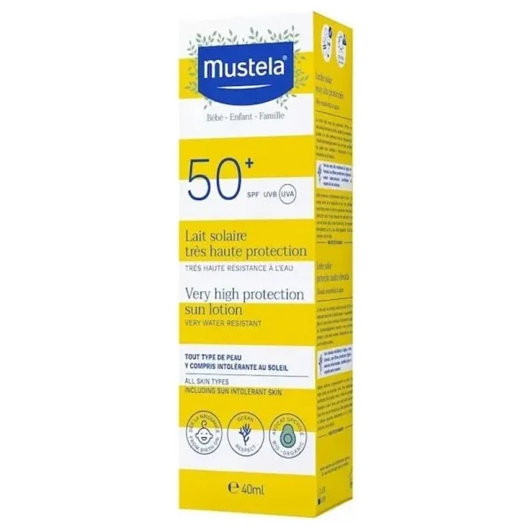 Mustela Çok Yüksek Koruma 40 ml 50 Faktör Güneş Losyonu - Görsel 9