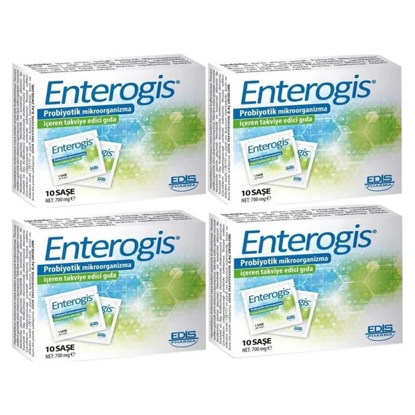 Enterogis Probiyotik 10 Saşe 4 Adet - Görsel 2