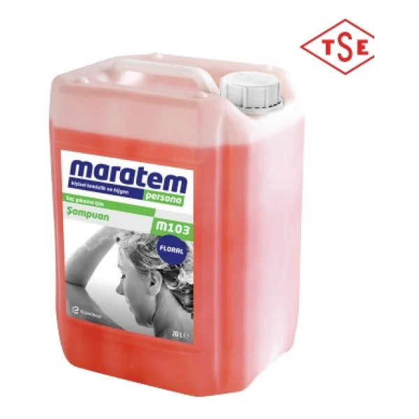 Maratem M103 Floral 20 lt Saç Şampuanı - Görsel 2