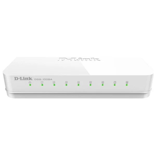 D-Link DGS-1008A 8 Port 10/100/1000 Mbps Gigabit Switch - Görsel 5