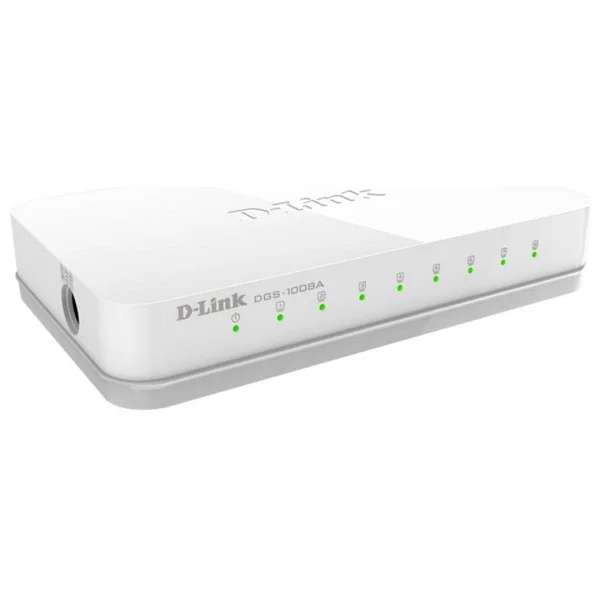D-Link DGS-1008A 8 Port 10/100/1000 Mbps Gigabit Switch - Görsel 3