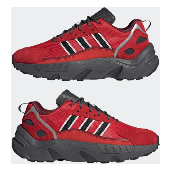 Adidas ZX 22 Boost HP2769 Kırmızı-Siyah Erkek Spor Ayakkabı - Görsel 2