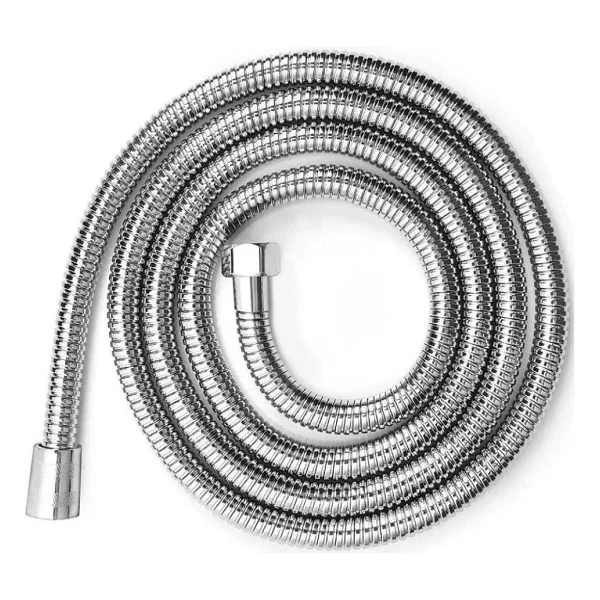 Kar-Bul Yüksek Kaliteli Kırılmaz Paslanmaz Örgülü Spiral Duş Hortumu Örgülü 150 cm Kutulu 150CM Duş - Görsel 4
