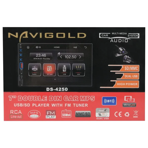 Navigold DS-4250 4x55 W Double Teyp - Görsel 2