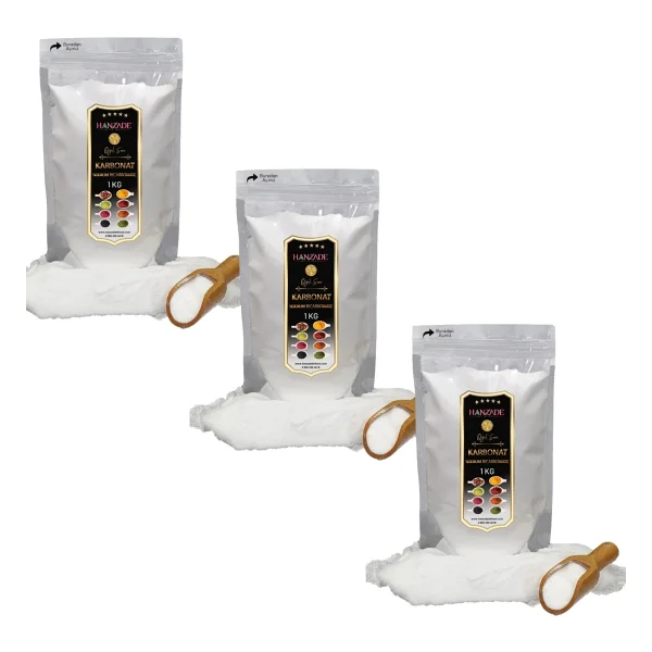 Hanzade Bitkisel Karbonat 1 Kg x 3 Adet - Görsel 6