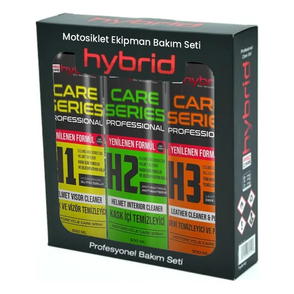 Hybrid Profesyonel Motosiklet Bakım Seti 3 Lü - Görsel 2