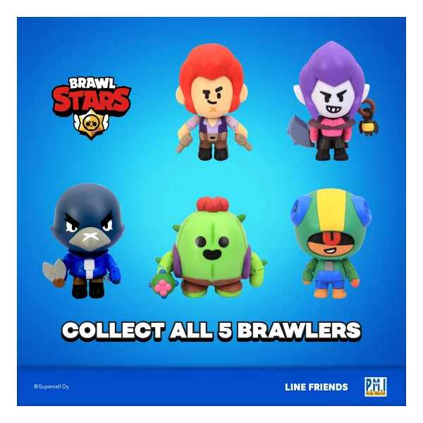 Brawl Stars BRW6010 Model 1 Tekli Aksiyon Figürü - Görsel 5