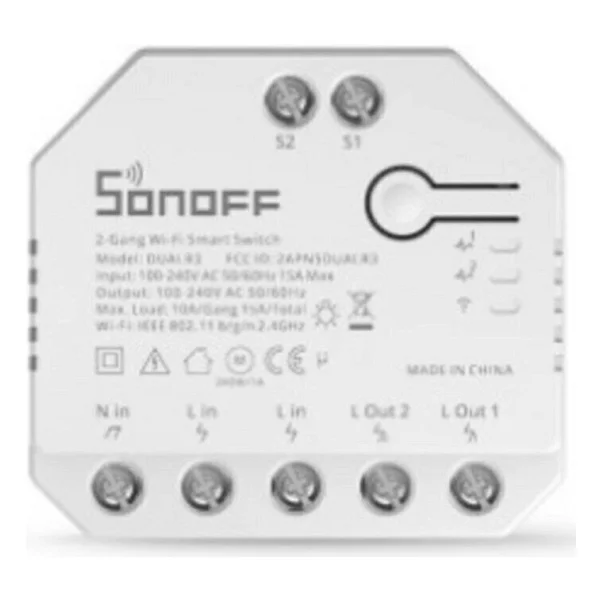 Sonoff Dual R3 Akıllı Röle - Görsel 4