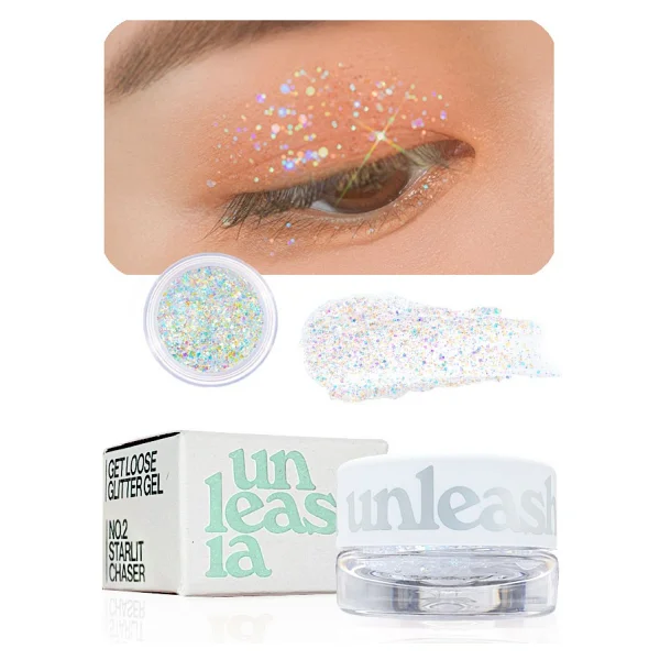 Unleashia Get Loose Glitter Gel No:2 Starlit Chaser - Görsel 2