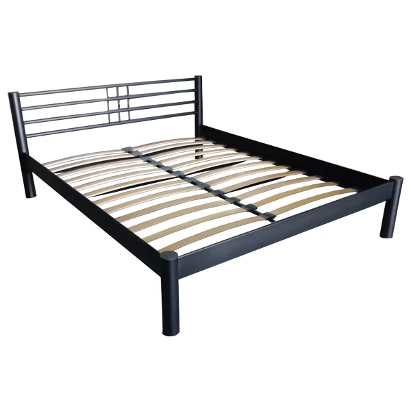 Unimet Asos-S Metal Karyola - Siyah - Konik Geçme - Konfor Destekli Latalı - 140x190/140x200/150x200/160x200 - 140 x 190 cm - Görsel 6