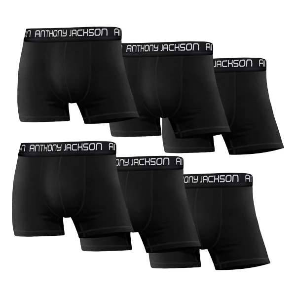 Anthony Jackson Premium Eddy 6'lı Erkek Boxer - Görsel 5