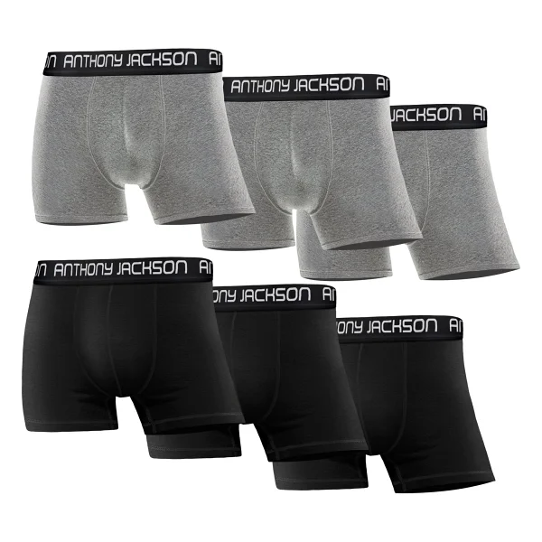 Anthony Jackson Premium Eddy 6'lı Erkek Boxer - Görsel 4