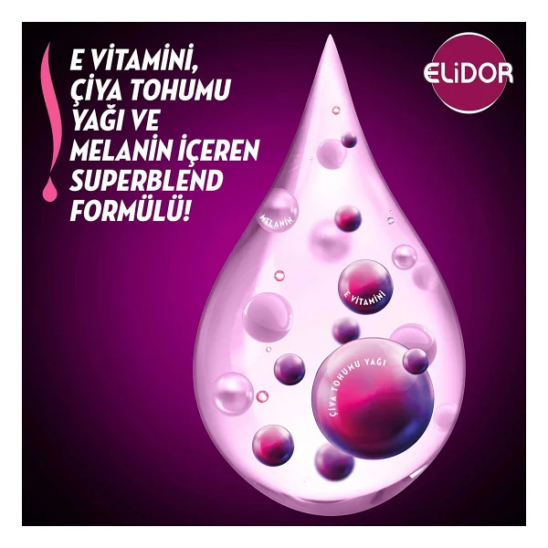 Elidor Superblend Esmer Parlaklık 400 ml Şampuan - Görsel 4